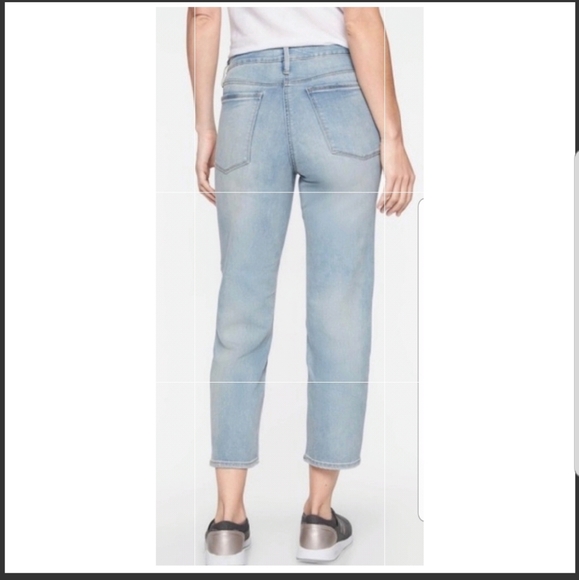 Athleta Performance Slim Straight Crop Jean 2P - Picture 7 of 11